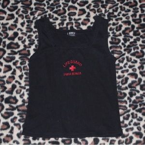 cutest lifeguard santa monica tank